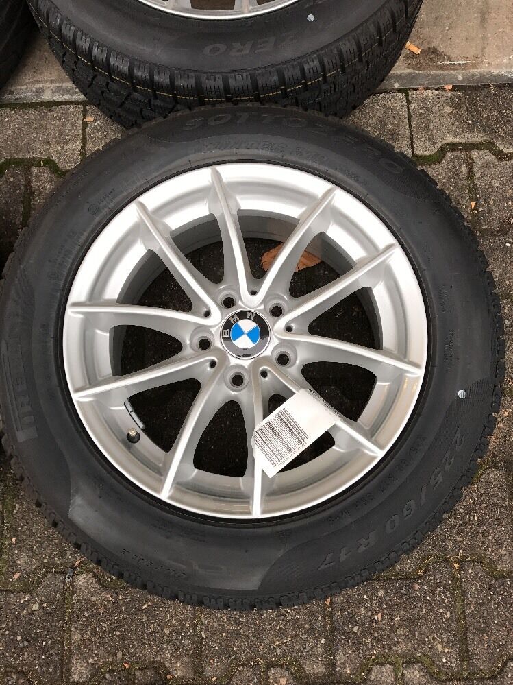 NEUE BMW X3 F25 X4 F26 ALUFELGEN WINTERREIFEN V Speiche 304 m 225 60 R17 99H TOP