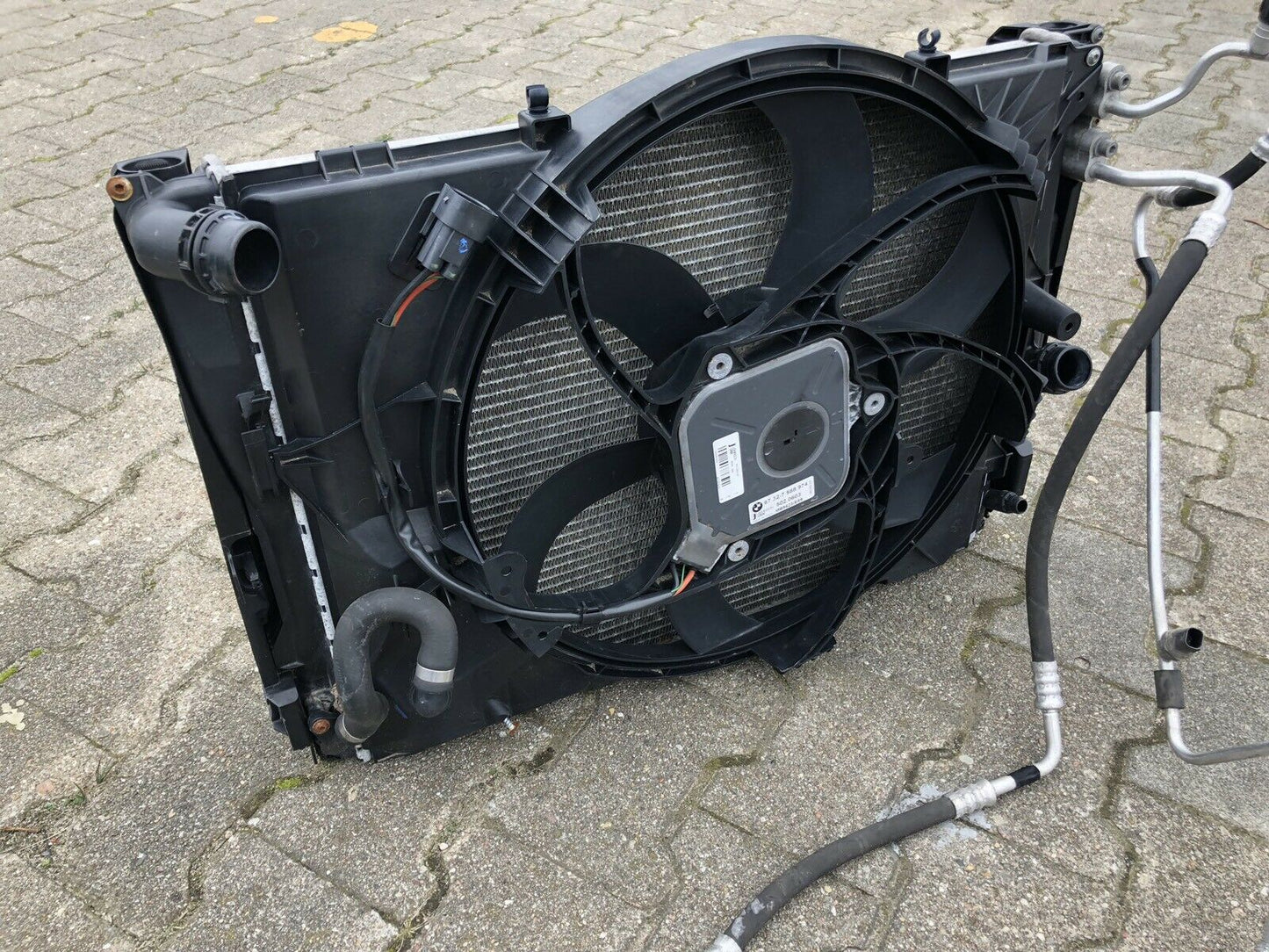 BMW X1 E84 Kühlerpaket Wasserkühler Klimakühler E Lüfter Druckleitung E90 E87