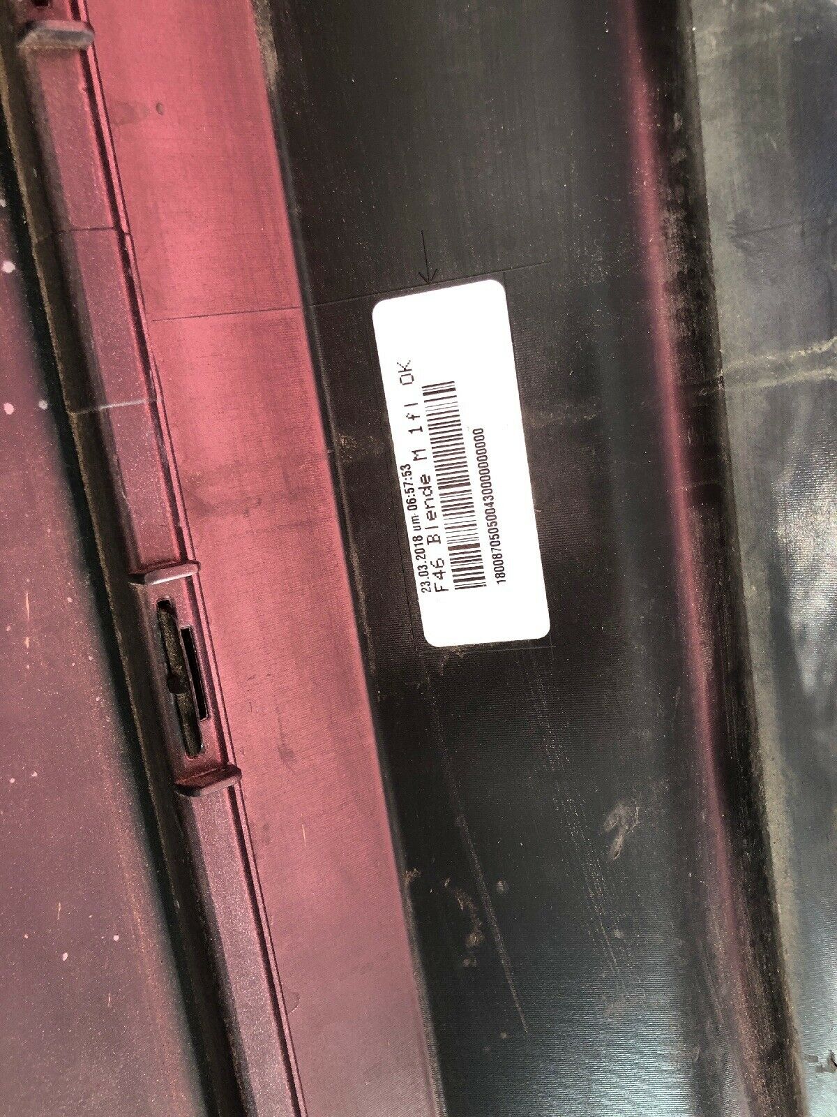 ORIGINAL BMW F46 Gran Tourer M PAKET Stoßstange mit PDC & DIFFUSOR HINTEN