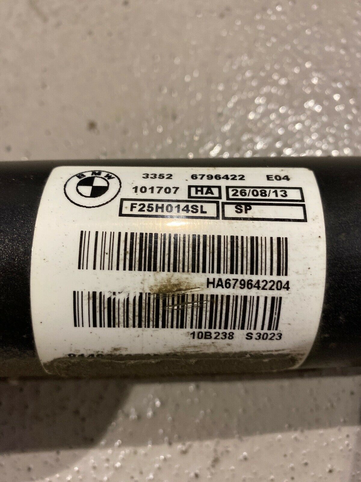 BMW X3 F25 X4 F26 Stoßdämpfer 6796422 Federbein HINTEN R S226A passend