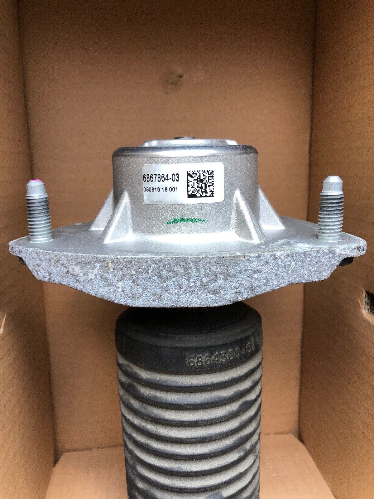 ORIG BMW X5 F15 Stoßdämpfer Elektronisch VDC Federbein 6875087 HINTEN RECHTS