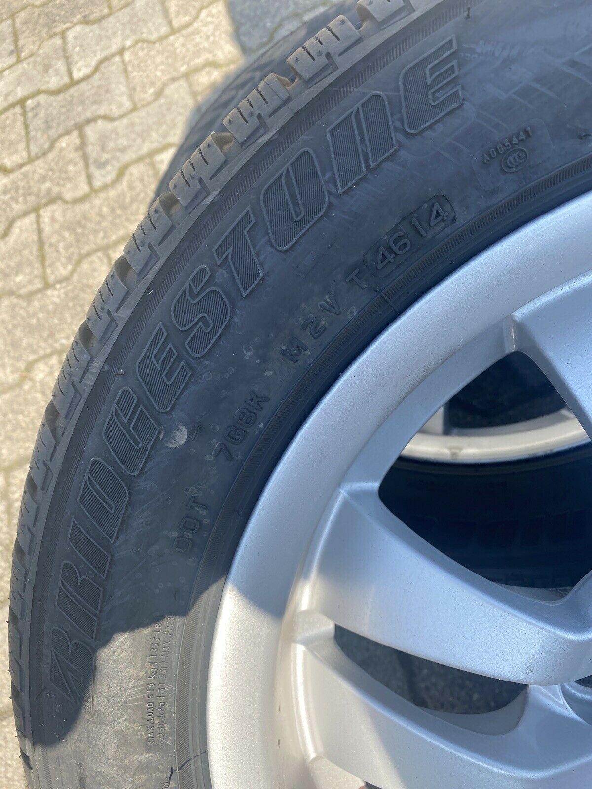 BMW E90 E91 Alufelgen Style 154 Winterreifen RSC 205 55 R16 91H Bridgest 6775593