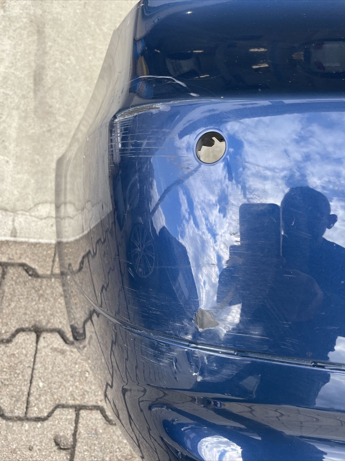ORIGINAL BMW E90 Vorfacelift Limousine Stoßstange PDC 7058509