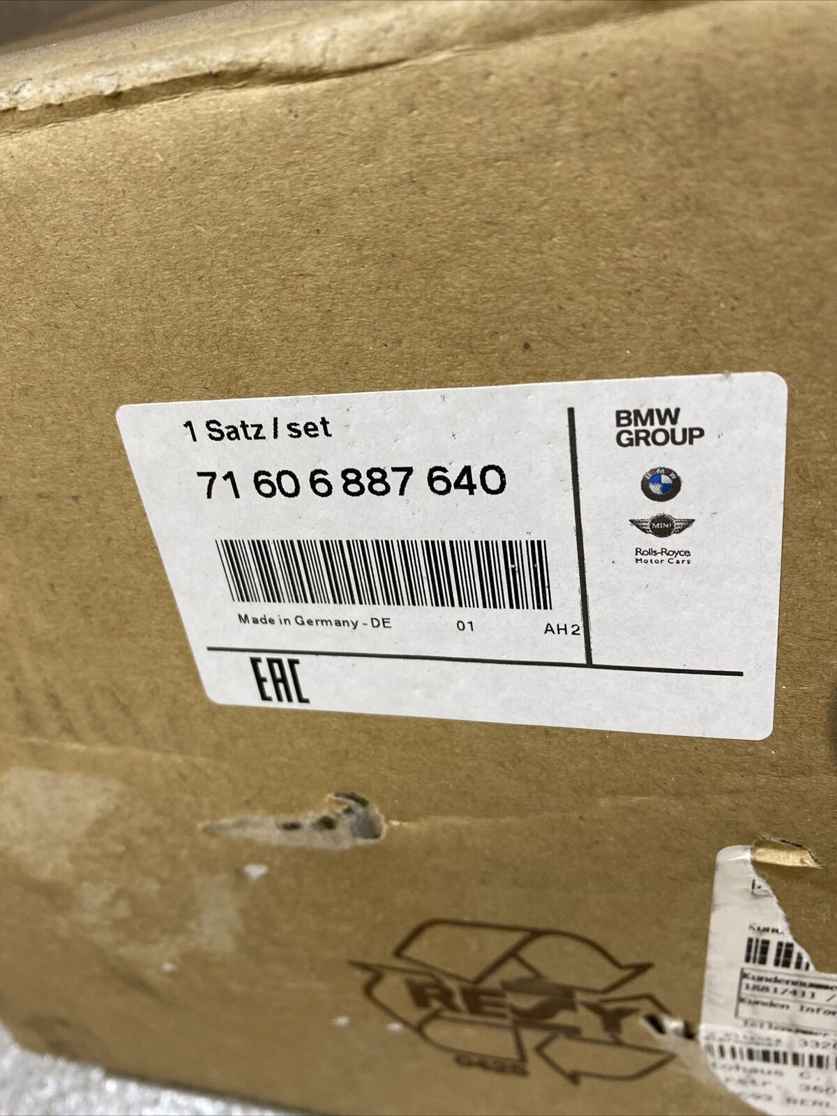 ORIG BMW X3 G01 G02 ANHÄNGERKUPPLUNG elektr. QUERTRÄGER Verstärkung 6887640 NEUW
