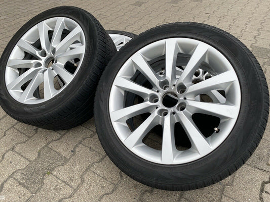 BMW F10 F11 F12 F06 Style 328 Alufelgen WINTERREIFEN 245 45 R18 100V 6790173