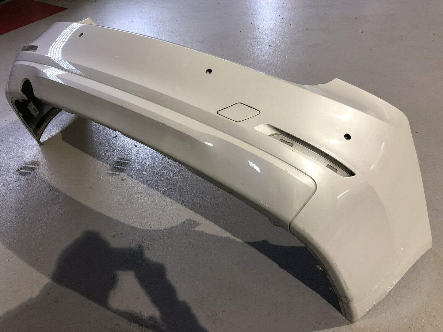 ORIGINAL BMW F30 Stoßstange VORFACELIFT Limousine BASIS mit PDC Mineralweiss