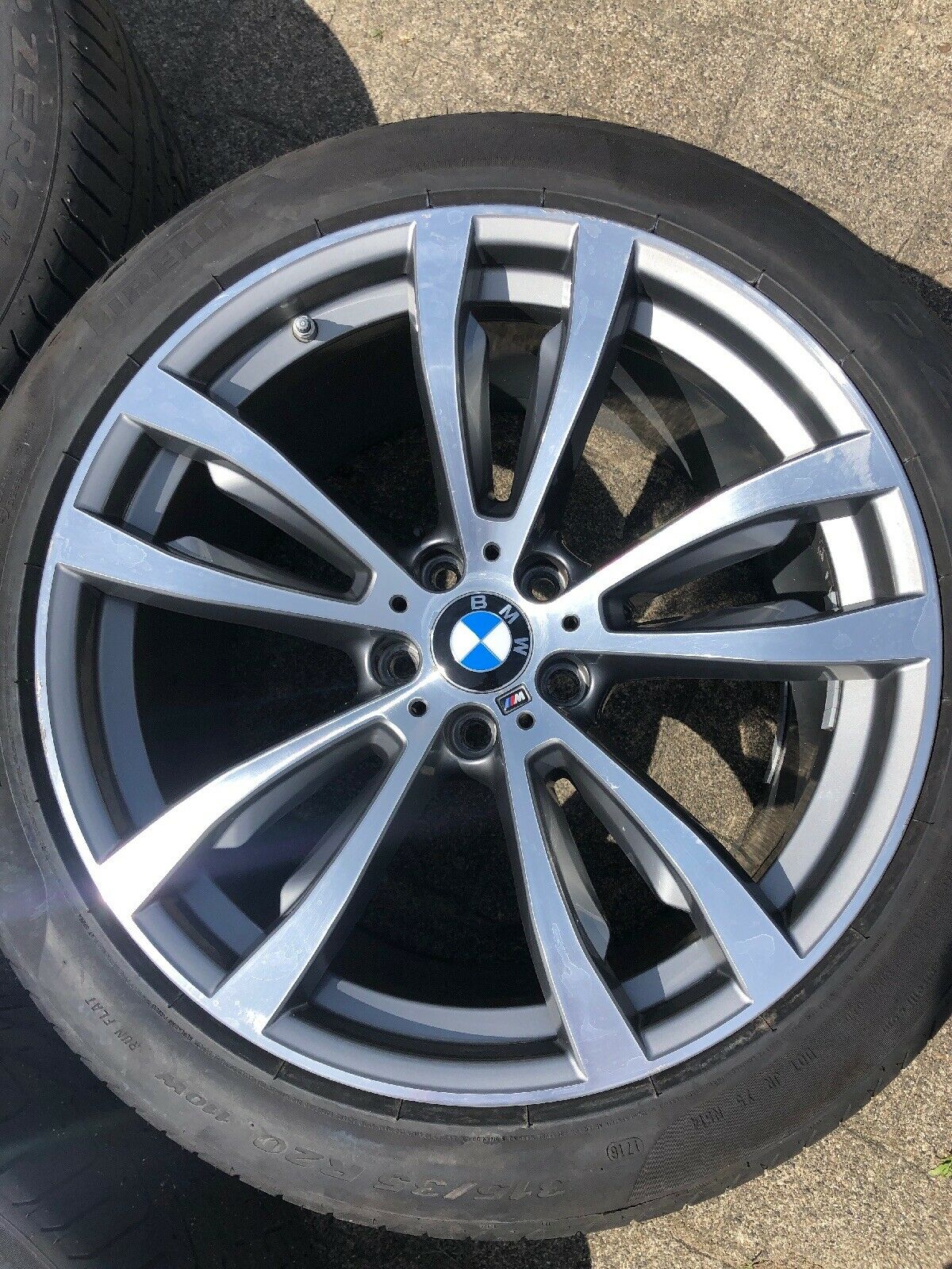 BMW X5 F15 X6 F16 ALUFELGEN M469 TN 7846790 & 7846791 SOMMERREIFEN PIRELLI RDCI