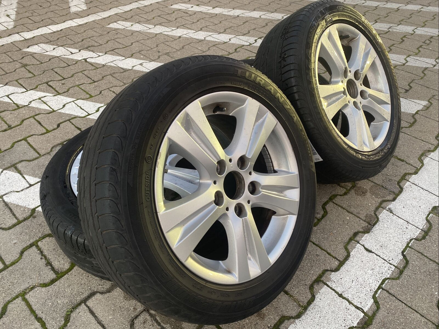 BMW E87 E82 E81 E88 LCI Alufelgen Doppelspeiche 222 RSC SOMMERREIFEN 6779696