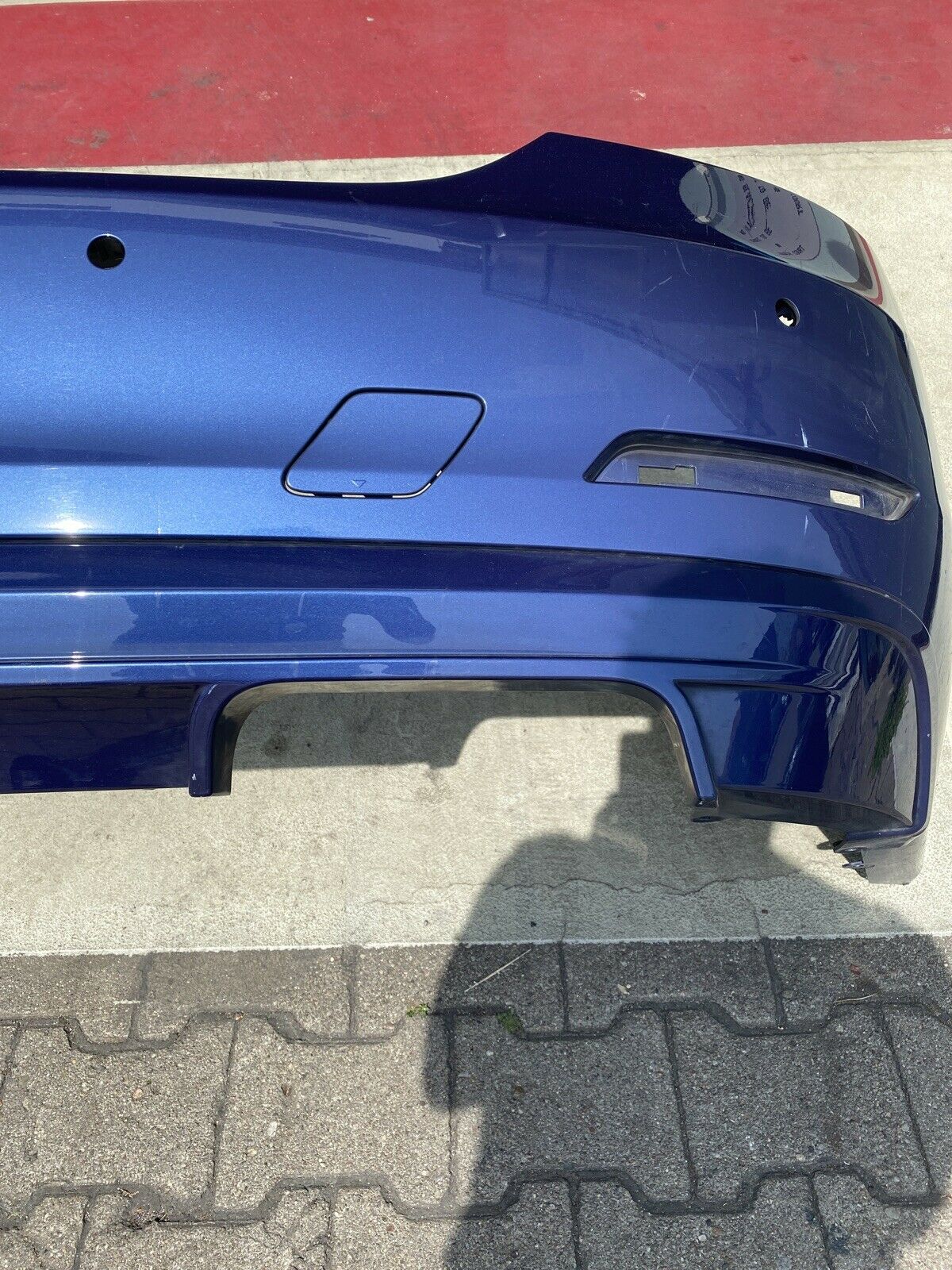 ORIGINAL BMW F32 F33 F36 ALPINA BLENDE DIFFUSOR HECKSPOILER 5100406 m Stoßstange