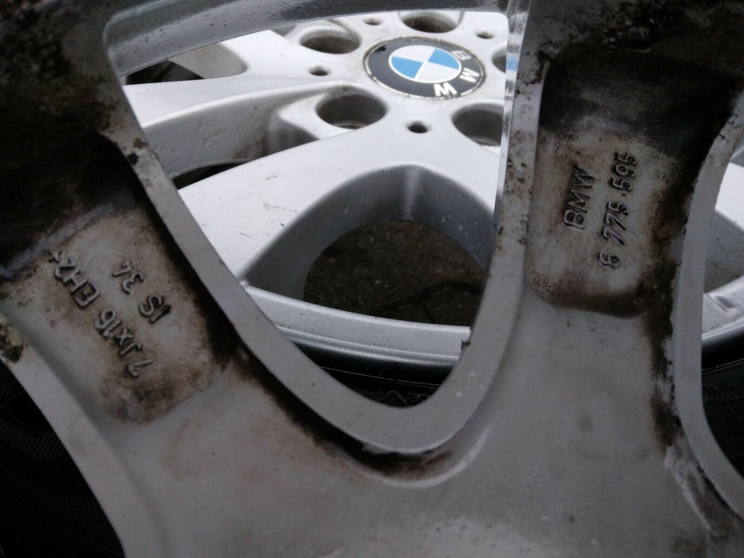 BMW E90 E91 Alufelgen 6775595 Styling 156 Winterreifen 205 55 R16 91H Goodyear