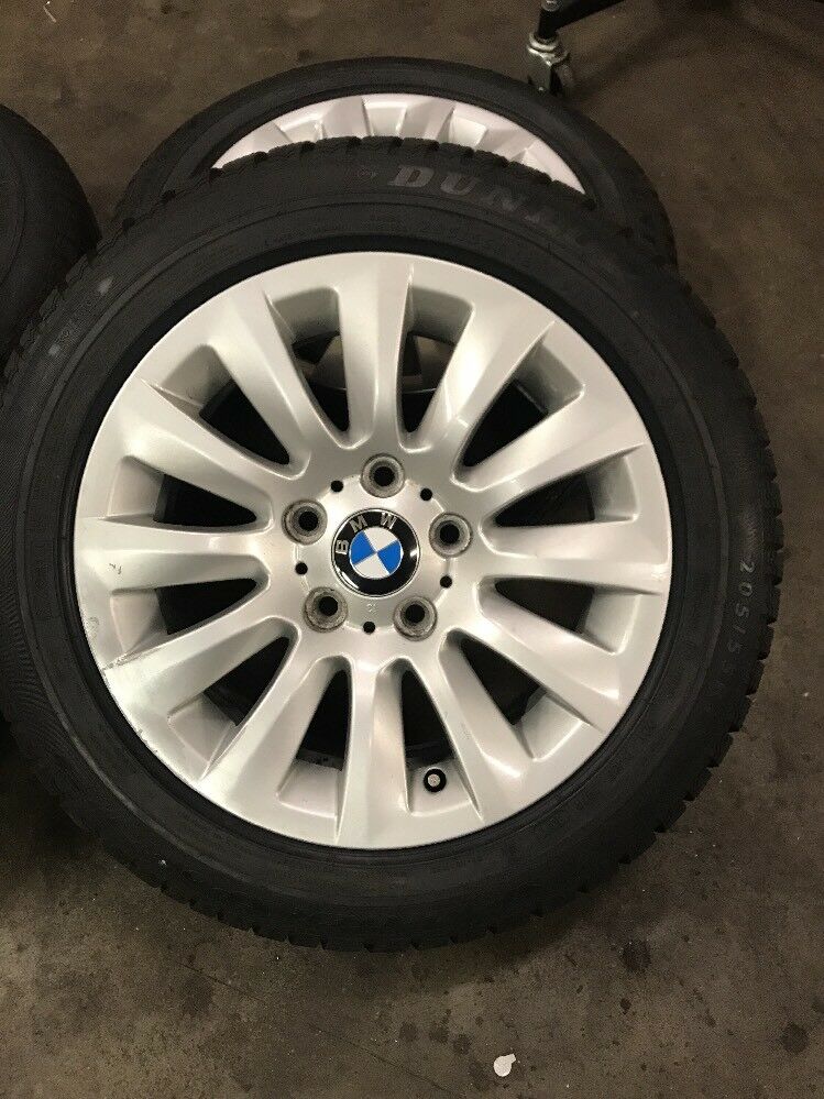 BMW E90 E91 LCI Alufelgen Styling 282 DUNLOP 205 55 R16 91H 6783628 WINTERREIFEN
