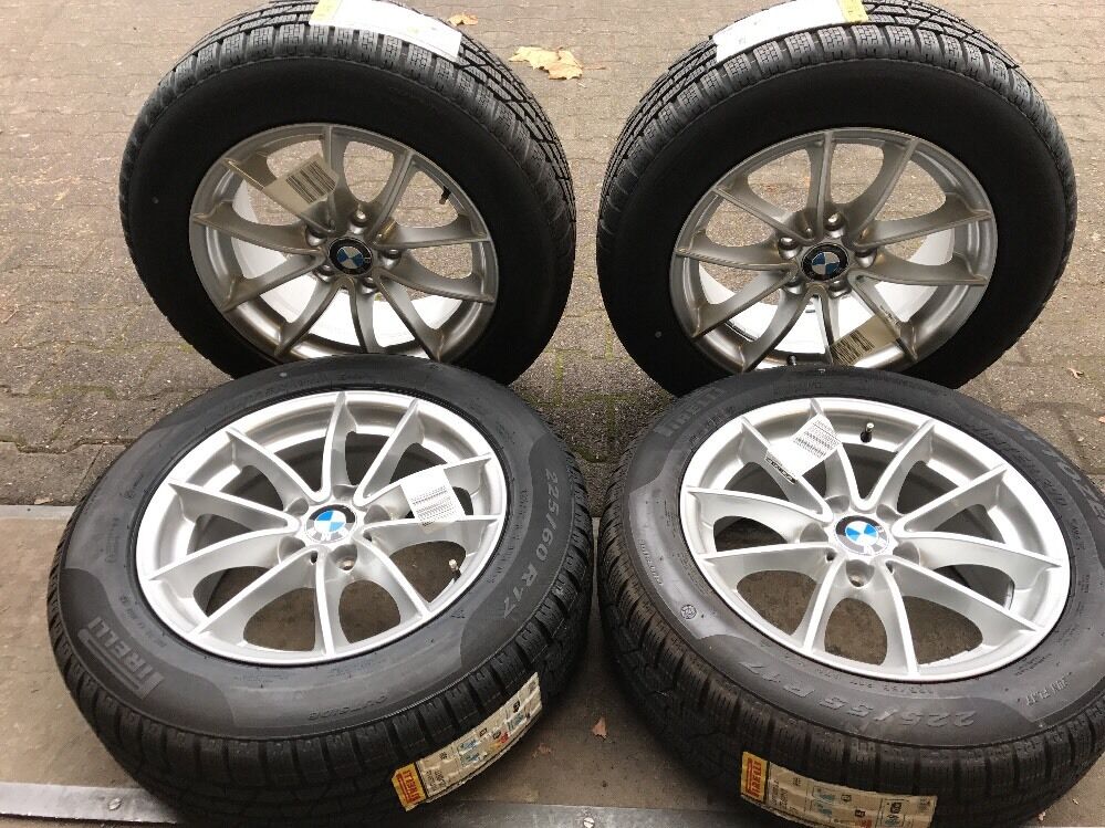 NEUE BMW X3 F25 X4 F26 ALUFELGEN WINTERREIFEN V Speiche 304 m 225 60 R17 99H TOP
