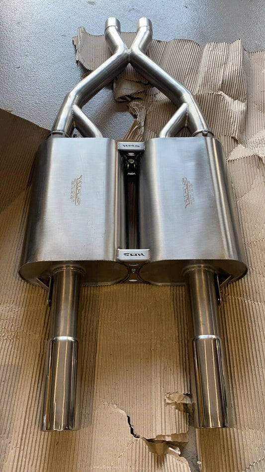 ORIG HMS Tuning WIESMANN MF4 S V8 mit BOX Auspuff Endschalldämpfer Auspuffanlage