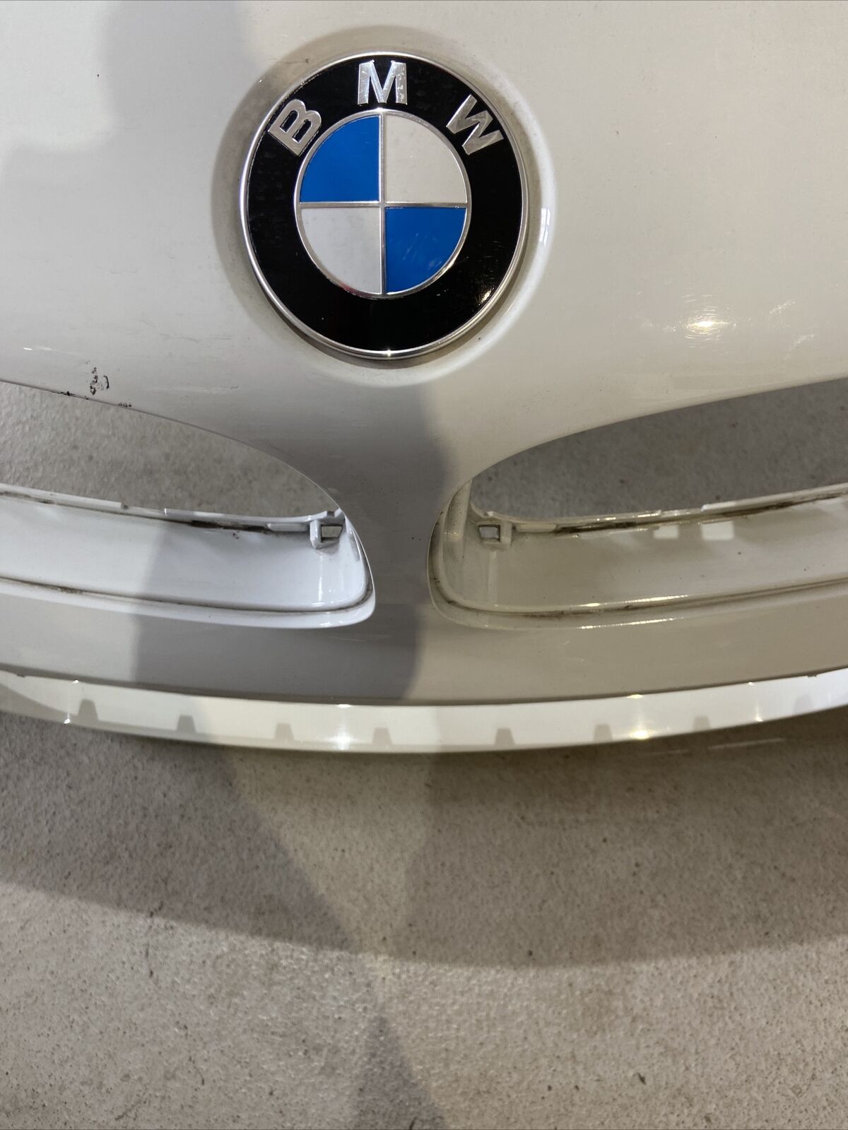 ORIGINAL BMW F34 GT M PAKET Stoßstange mit PDC OHNE SWR vorne 8056857 Alpinweiss