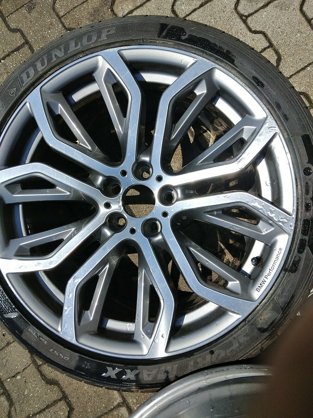 ORIGIN. BMW X5 F15 E70 M Y SPEICHE 375 Alufelgen DUNLOP SOMMERREIFEN 21 ZOLL RSC