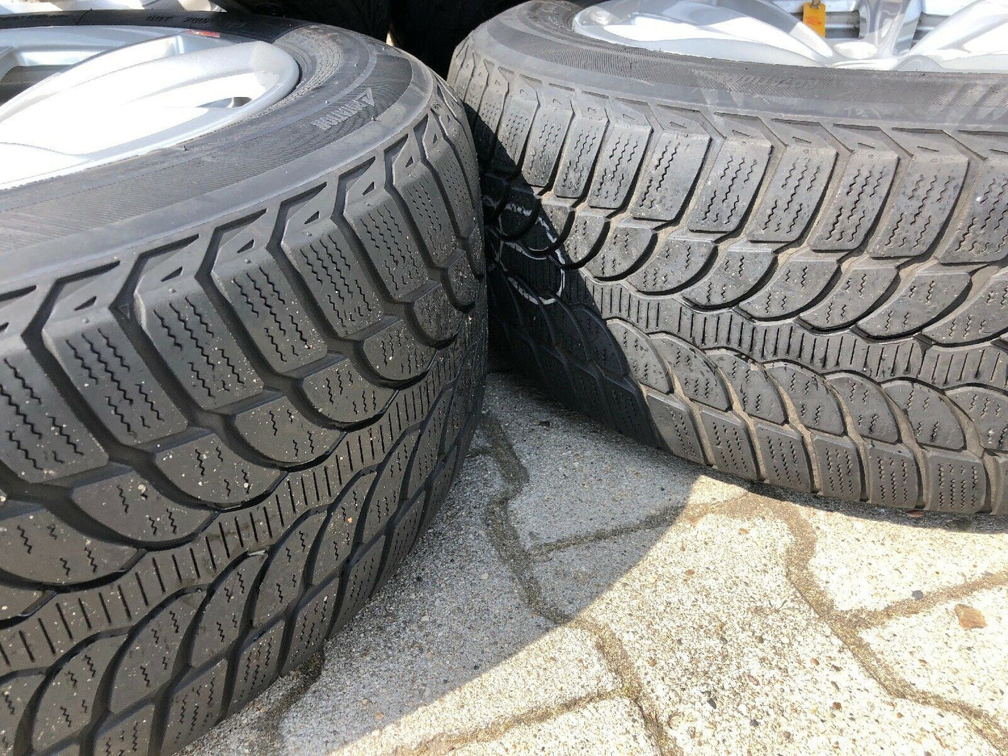 BMW F10 F11 V Speiche 236 Alufelgen RSC BRIDGESTONE WINTERREIFEN 225 55 R17 97H