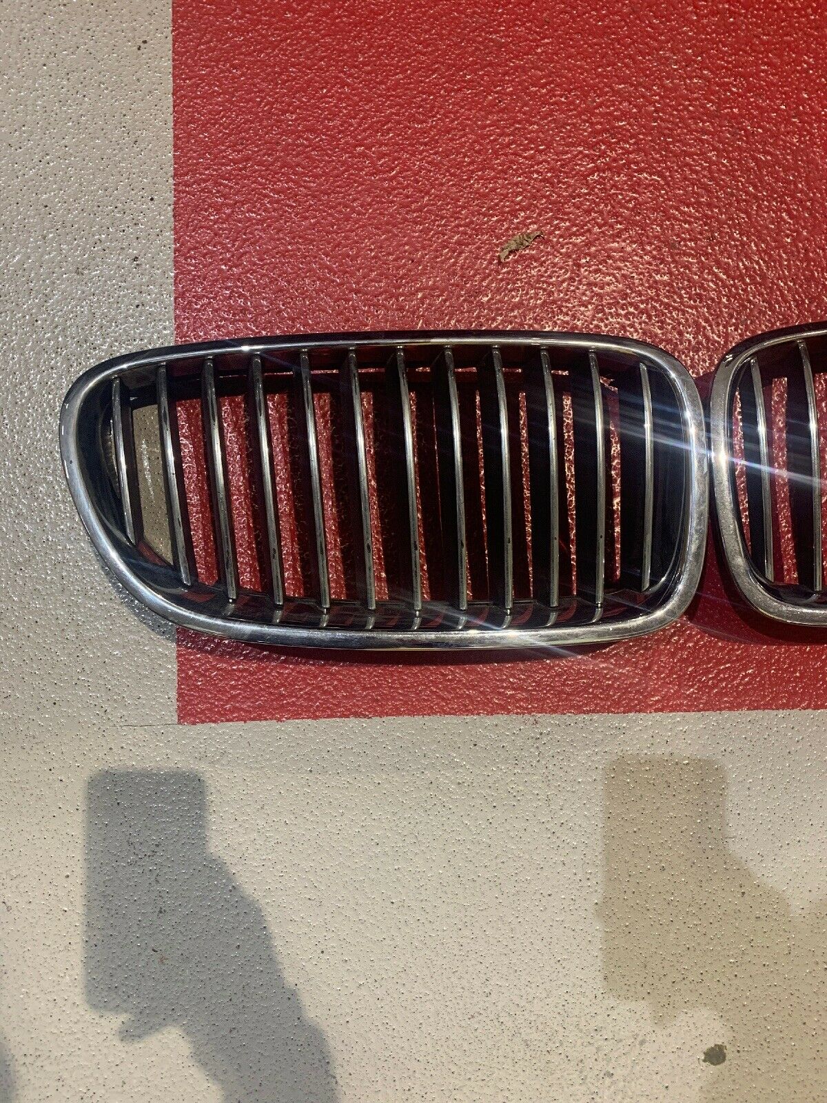 ORIGINAL BMW F10 F11 VFL Ziergitter für Stoßstange Nieren Chrom M Paket