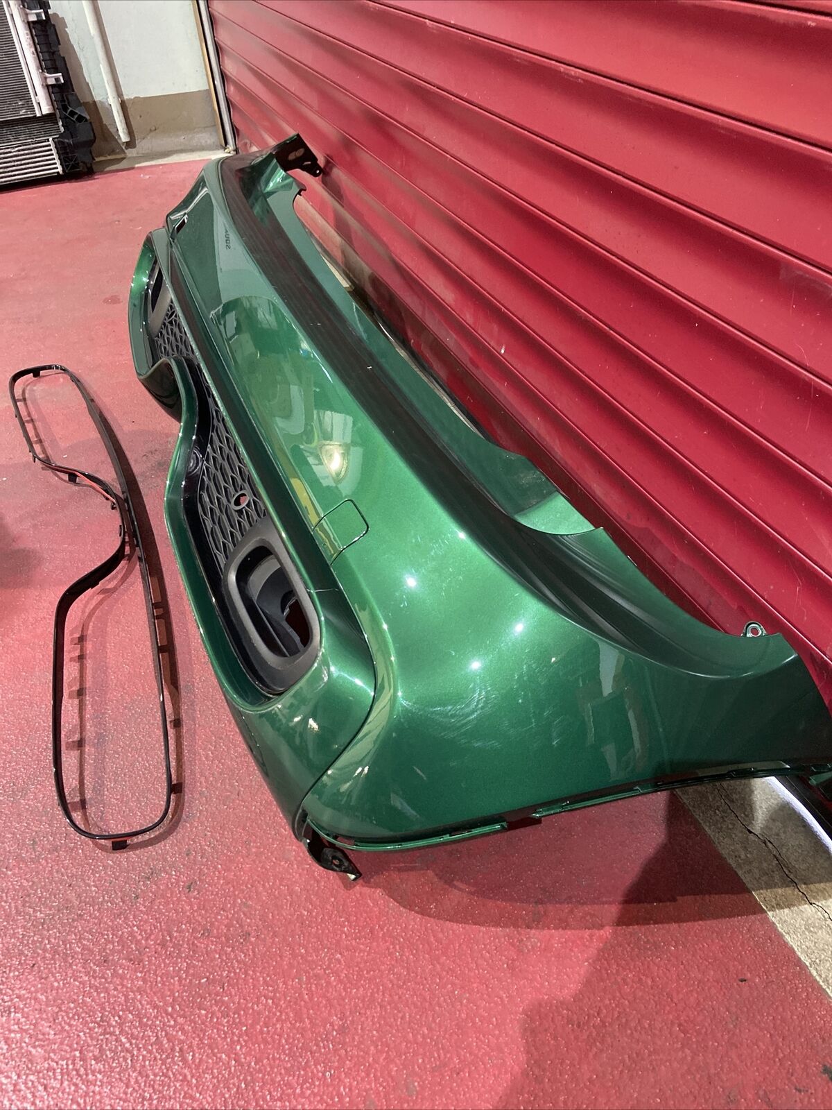 ORIGINAL MINI COOPER S SPORT F56 Stoßstange hinten 7343614 Gitter 7365075
