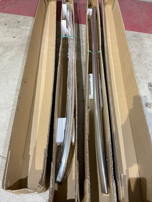 NEU ORIGINAL BMW F11 Dachreling LCI SET m DICHTUNGEN L. 8049127 R. 8049128 CHROM