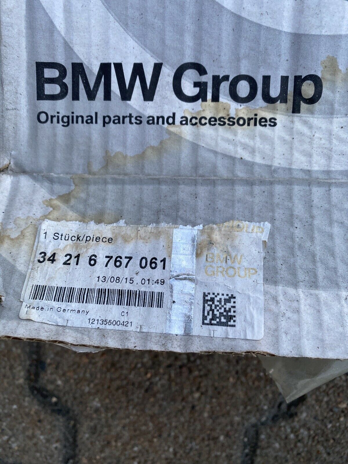 ORIGINAL BMW E60 E61 E63 E64 Bremsscheiben Belüftet 6864061 & 6864906