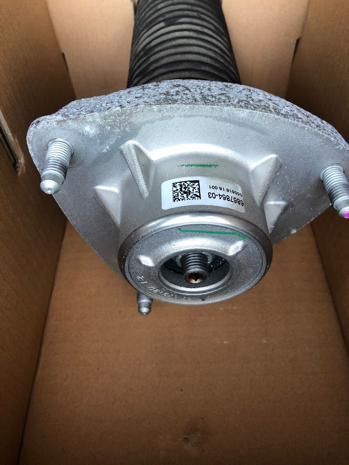 ORIG BMW X5 F15 Stoßdämpfer Elektronisch VDC Federbein 6875087 HINTEN RECHTS
