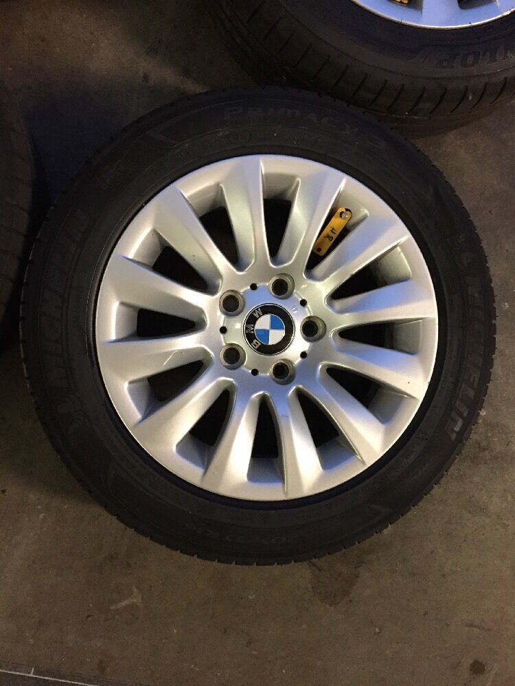 BMW E90 E91 LCI Alufelgen Styling 282 DUNLOP 205 55 R16 91V 6783628 SOMMERREIFEN