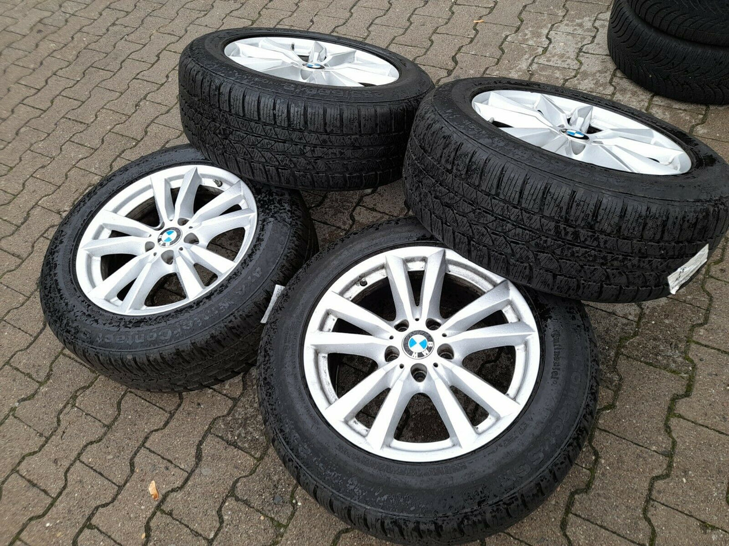 BMW X5 F15 ALUFELGEN STYLE 446 WINTERREIFEN 255 55 R18 109H RDCI 6853952 DOT3418