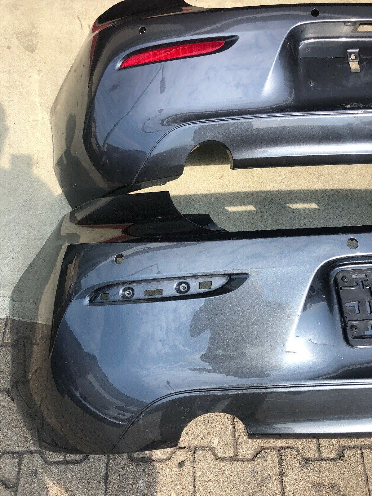 1x Original BMW F20 F21 LCI Stoßstange Facelift m PDC MINERALGRAU Basis