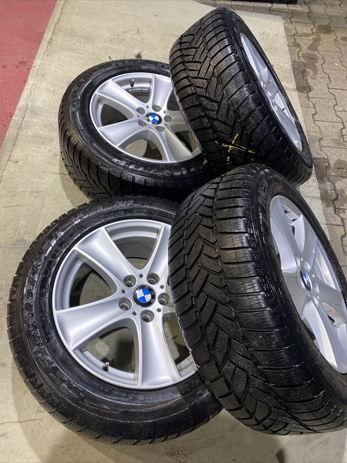 TOP!! BMW X5 E70 ALUFELGEN Styling 209 DUNLOP RSC WINTERREIFEN 255 55 R18 109H