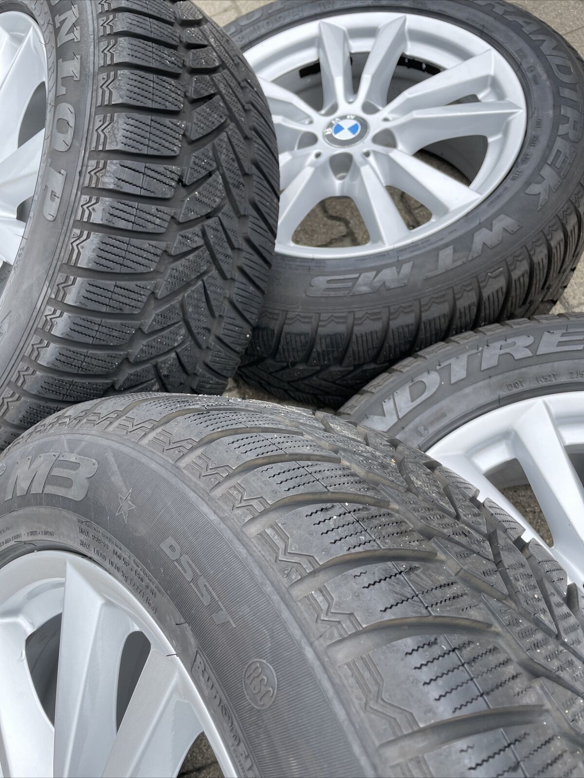 BMW X5 F15 ALUFELGEN STYLE 446 DUNLOP WINTERREIFEN 255 55 R18 109H RSC 6853952