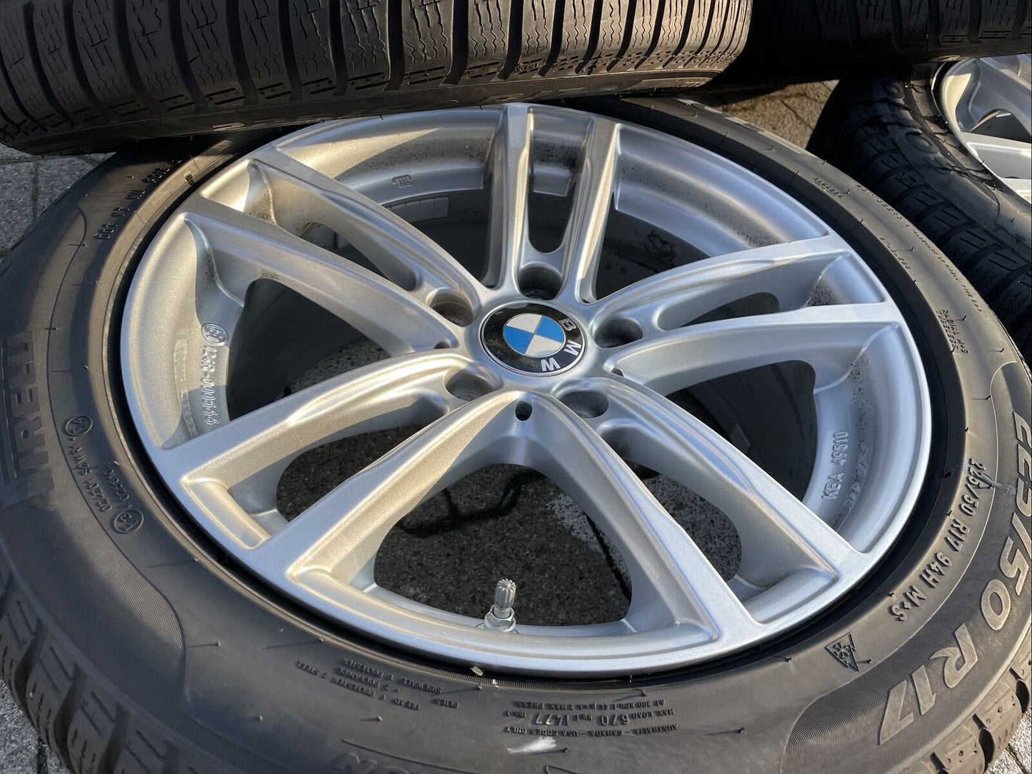 BMW X1 E84 ALUFELGEN Winterreifen Uniwheels KBA49510 RDCI PIRELLI 225 50 R17 94H