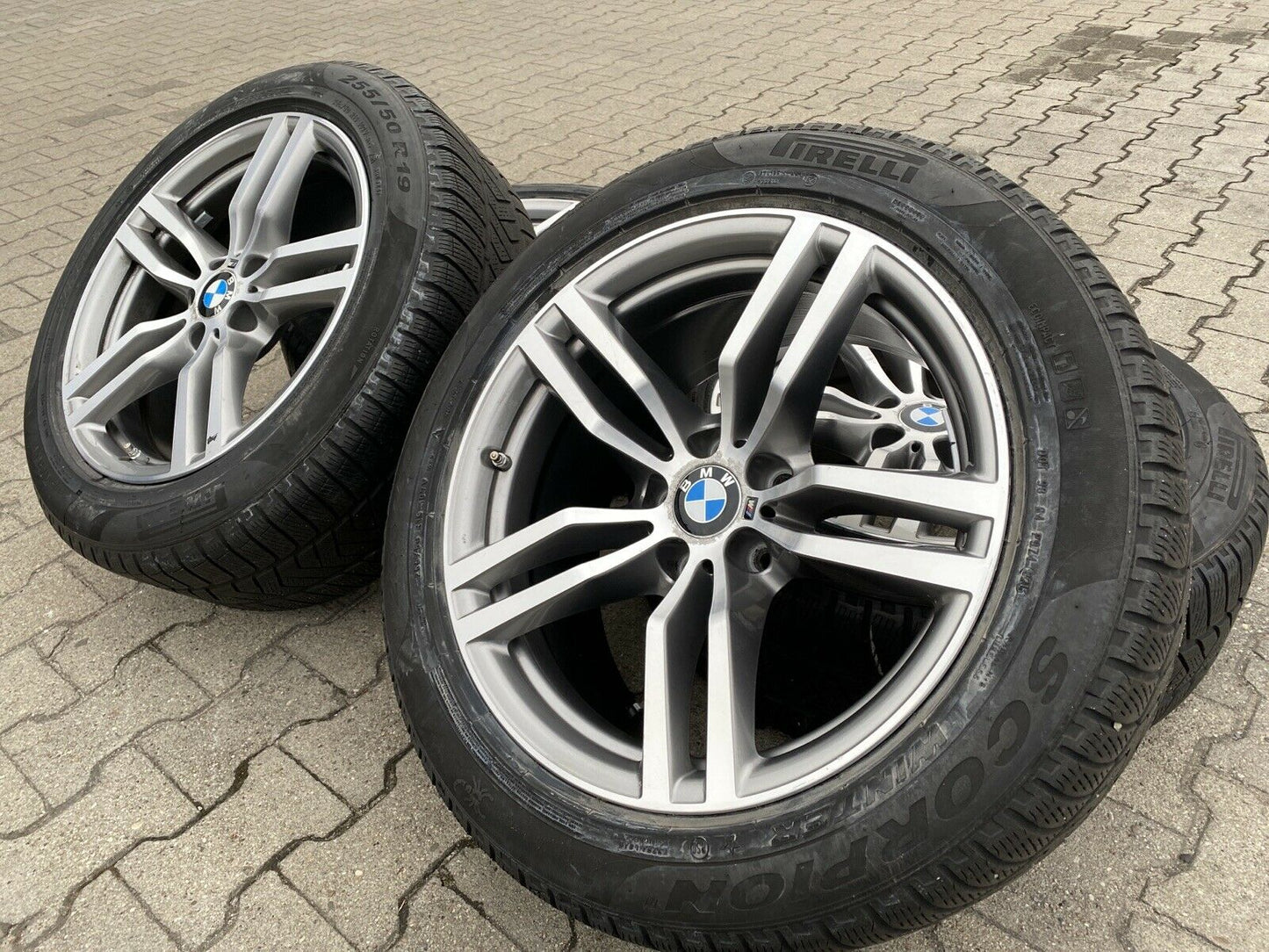 BMW X6 F16 ALUFELGEN M623 TN 7850070 & 7849629 WINTERREIFEN PIRELLI RUNFLAT RDCI