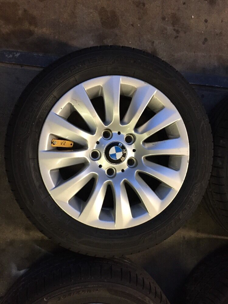 BMW E90 E91 LCI Alufelgen Styling 282 DUNLOP 205 55 R16 91V 6783628 SOMMERREIFEN