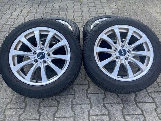 BMW X3 F25 X4 Alufelgen OXXO RACY KBA 48355 DUNLOP WINTERREIFEN 245 50 R18 100H