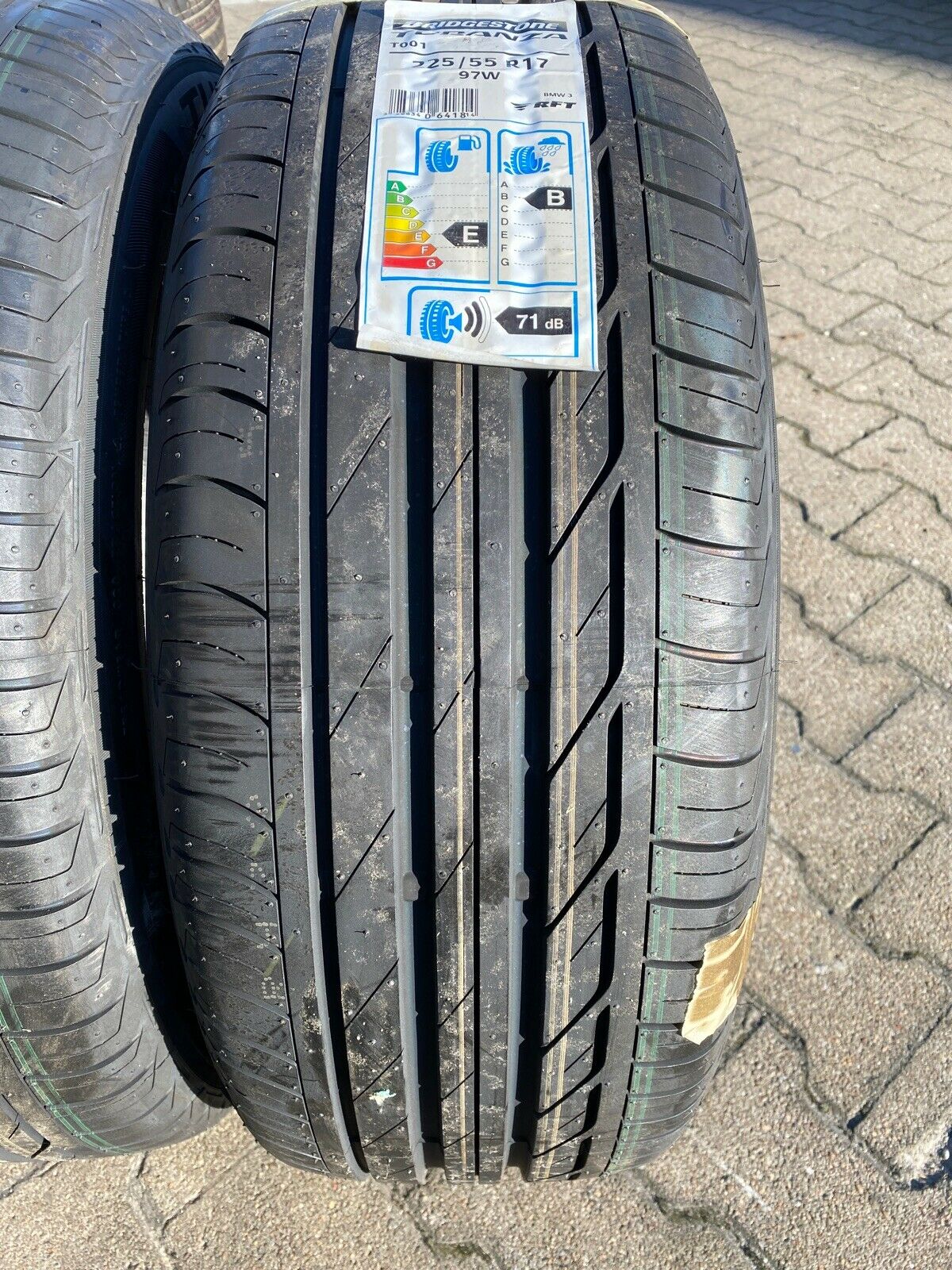 2x NEUE BMW Bridgestone Turanza T001 SOMMERREIFEN RSC RUNFLAT 225 55 R17 97W
