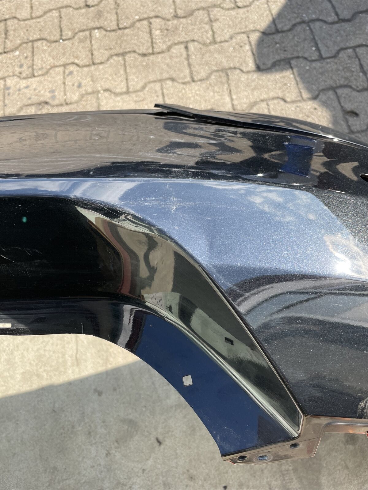 BMW F32 F33 F36 LCI FACELIFT Stoßstange SPORTLINE 2 FLUTIG Black Saphire 7432633