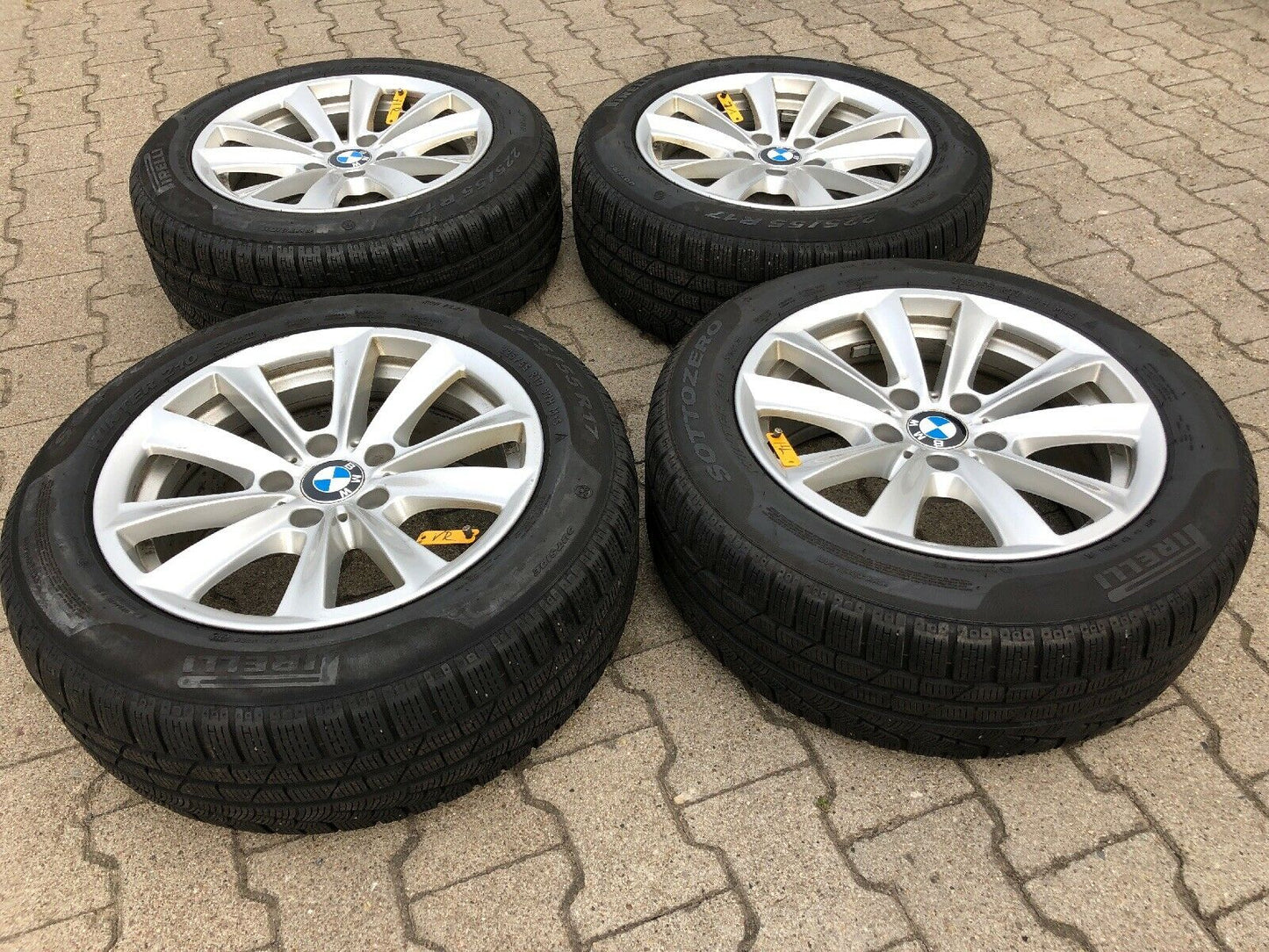BMW F10 F11 F06 F12 V Speiche 236 Alufelgen Winterreifen 225 55 R17 97H PIRELLI
