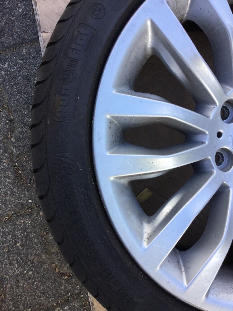 BMW X1 E84 Style 321 ALUFELGE 6789144 Goodyear 225 40 R18 Sommerreifen RSC 8x 18