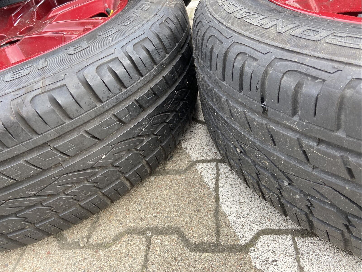 ORIG. LAND RANGE ROVER EVOQUE ALUFELGEN SOMMERREIFEN 235 55 R19 105V BJ321007DB
