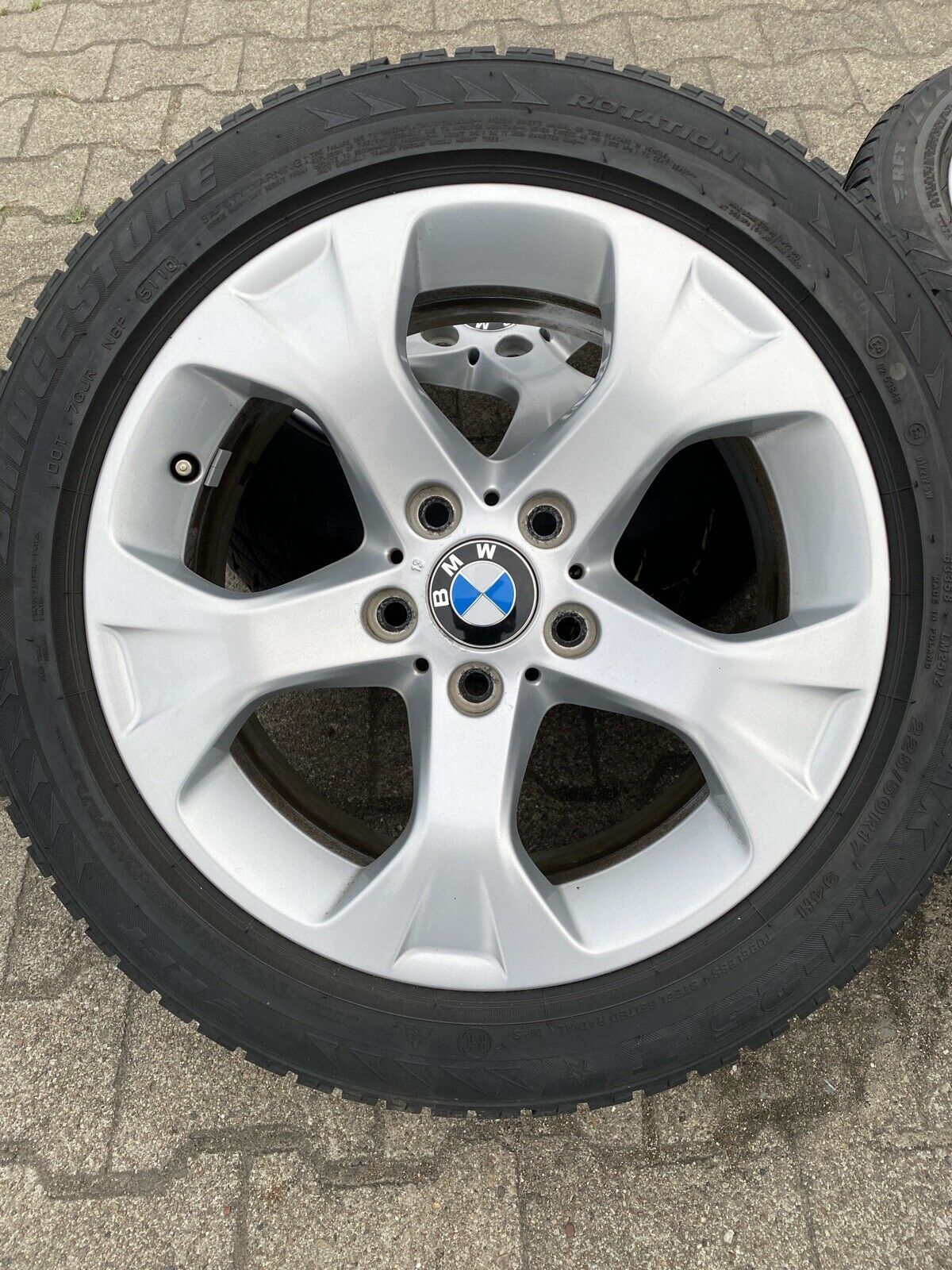ORIGINAL BMW X1 E84 Alufelgen Sternspeiche 317 m Winterreifen RUNFLAT 225 50 R17