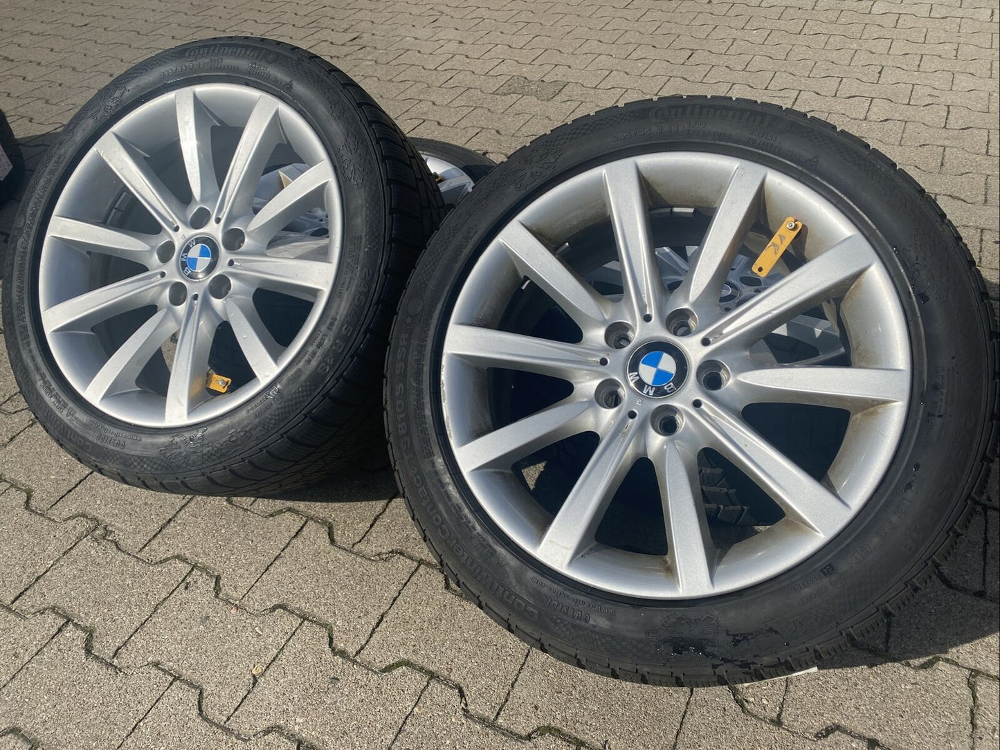 BMW F10 F11 F12 F06 Styling 365 Alufelgen 245 45 R18 100V Winterreifen 6794688