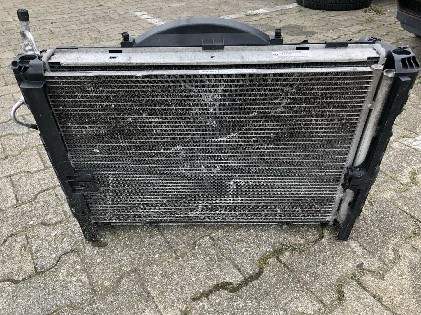 BMW X1 E84 Kühlerpaket Wasserkühler Klimakühler E Lüfter Druckleitung E90 E87