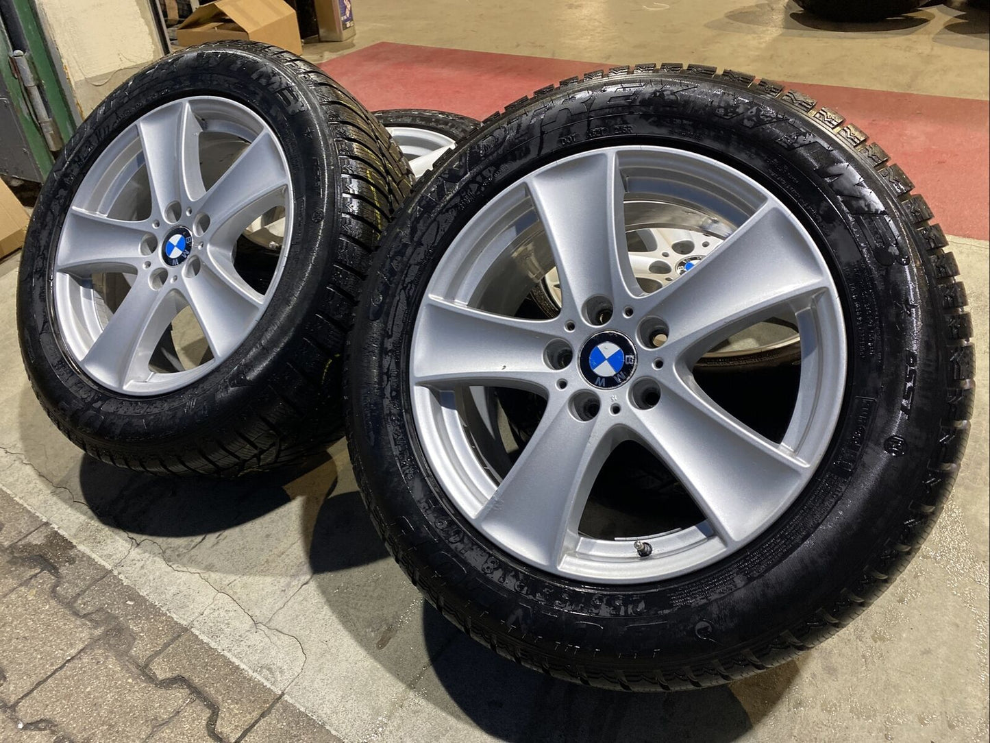 TOP!! BMW X5 E70 ALUFELGEN Styling 209 DUNLOP RSC WINTERREIFEN 255 55 R18 109H