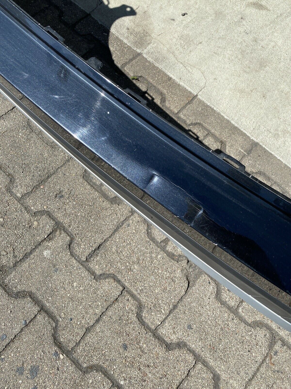 ORIGINAL BMW X1 E84 LCI FACELIFT Stoßstange Hinten PDC Löcher