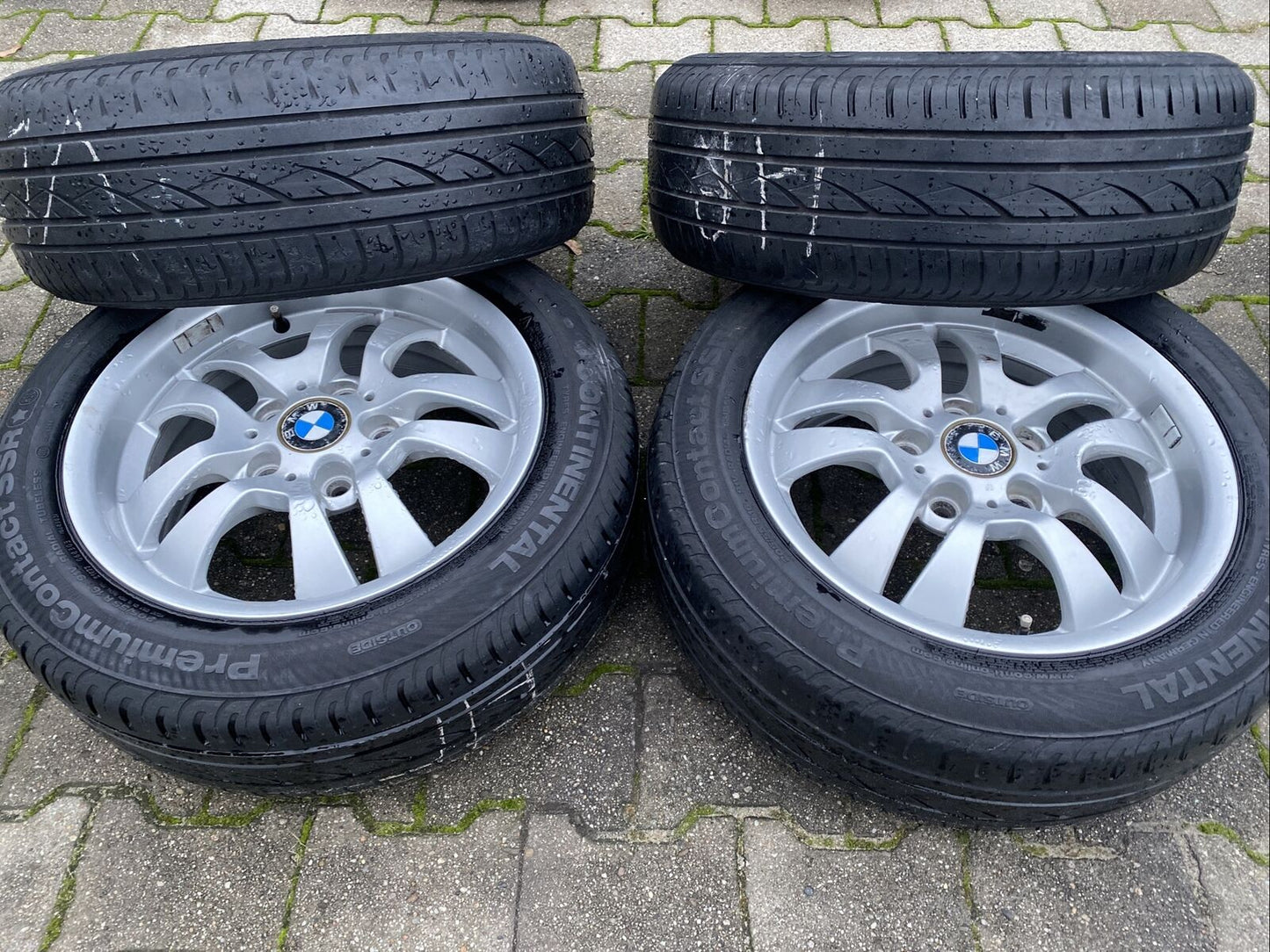 BMW E90 E91 Alufelgen Styling 154 Sommerreifen 6775593 RSC 205 55 R16 91V Conti
