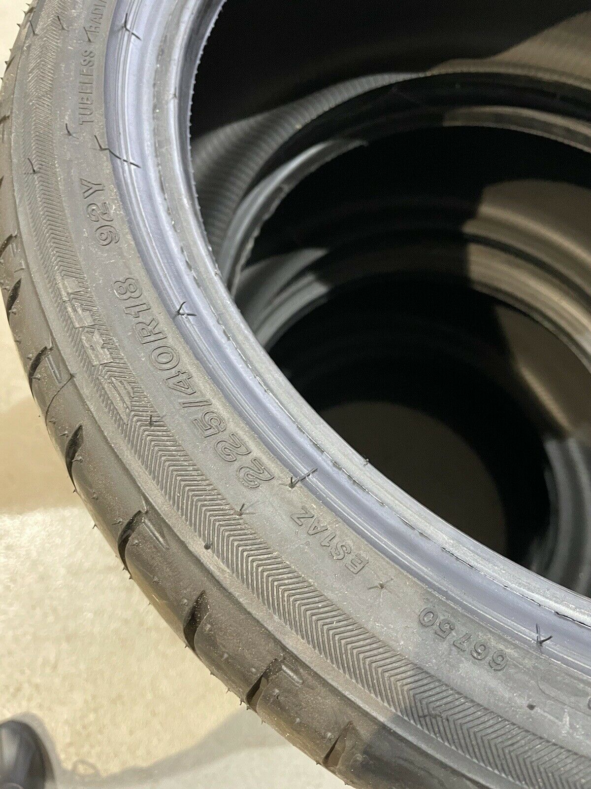 4x BMW BRIDGESTONE RSC SOMMERREIFEN MISCHBEREIFUNG 225 40 R18 & 245 35 R18
