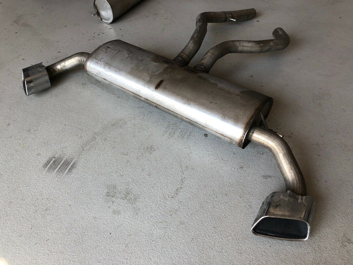 BMW X5 F15 X6 F16 Auspuff M PAKET 5.0 Endschalldämpfer Auspuffanlage 8576214