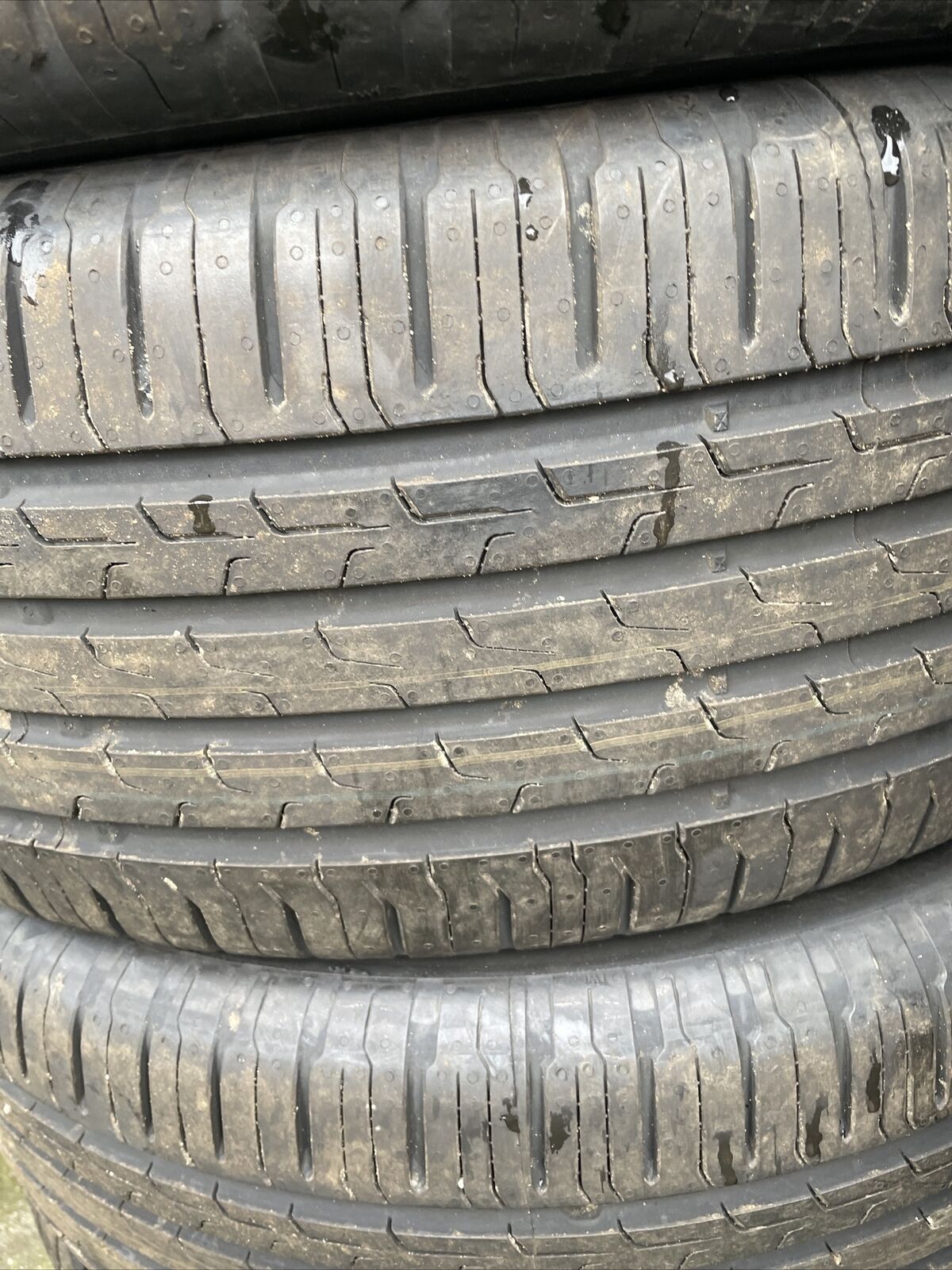 4x NEUW. CONTINENTAL ECO CONTACT 6 SOMMERREIFEN 225 55 R17 97W DOT2820