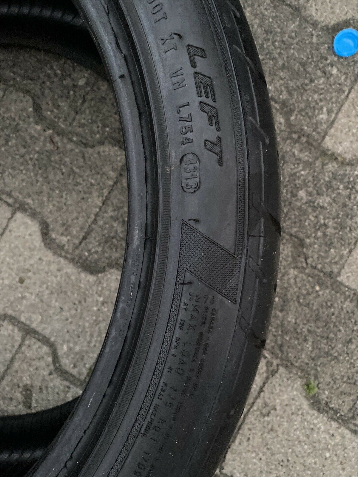 2x 285 35 ZR19 99Y PIRELLI P ZERO CORSA LEFT RIGHT FERRARI Sommerreifen DOT4313