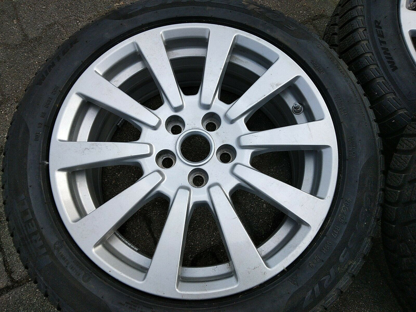 JAGUAR XE ALUFELGEN 7x17 ET48.5 VOLVO FORD Winterreifen 205 55 r17 95H GX73-1007